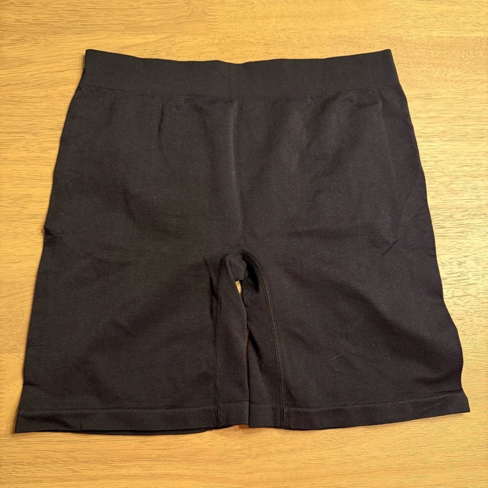 Seamless Black Shapewear Shorts 2XL